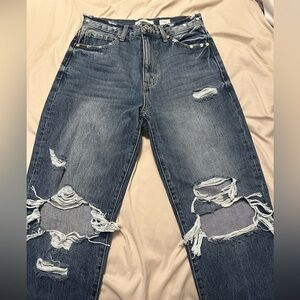 KanCan high wasted mom jean